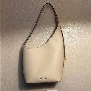 Anne Klein Beige Shoulder Bag